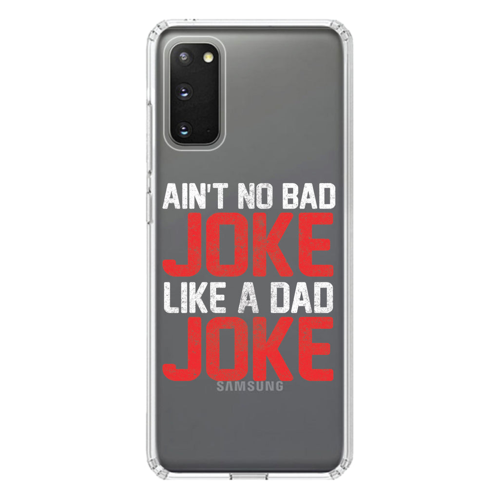 Ain't No Bad Joke Like a Dad Joke Clear Shockproof iPhone Case, view 14