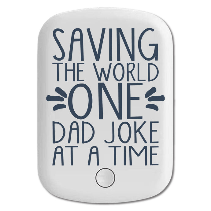 DistinctInk Magnetic Battery Pack, Wireless Portable Charger with USB-C Cable, Compatible with MagSafe iPhone 14 / 13 / 12 Series - Saving the World One Dad Joke at a Time