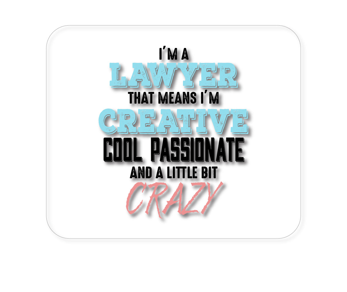 DistinctInk Custom Foam Rubber Mouse Pad - 1/4