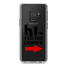 DistinctInk® Clear Shockproof Hybrid Case for Apple iPhone / Samsung Galaxy / Google Pixel - Hi.  I'm His Lawyer