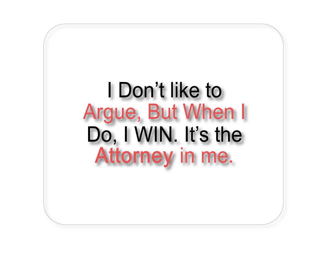 DistinctInk Custom Foam Rubber Mouse Pad - 1/4