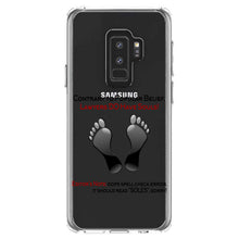 DistinctInk® Clear Shockproof Hybrid Case for Apple iPhone / Samsung Galaxy / Google Pixel - Lawyers DO Have Souls Oops Soles
