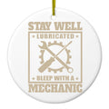 Stay Well Lubricated Sleep With a Mechanic Ceramic Ornament