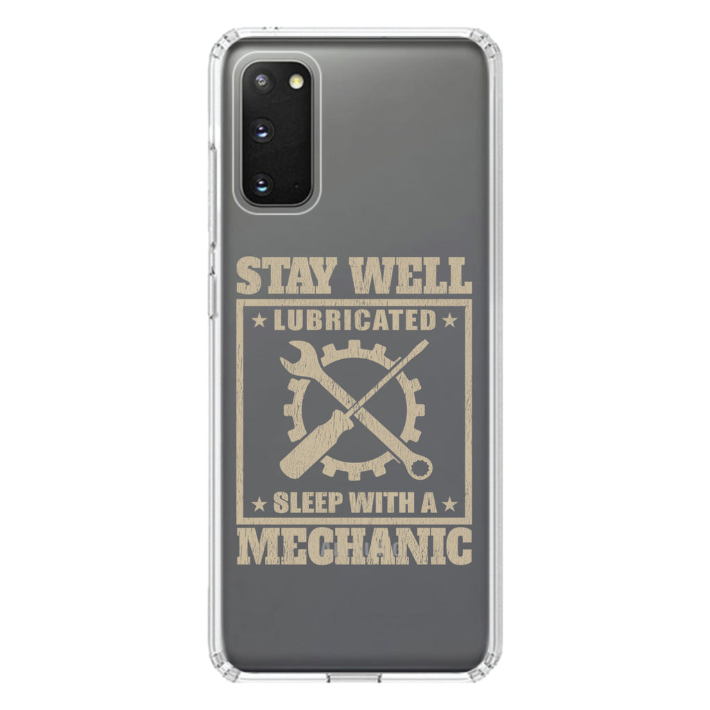 Stay Well Lubricated Sleep With a Mechanic Clear Shockproof iPhone Case, view 13