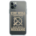 Stay Well Lubricated Sleep With a Mechanic Clear Shockproof iPhone Case