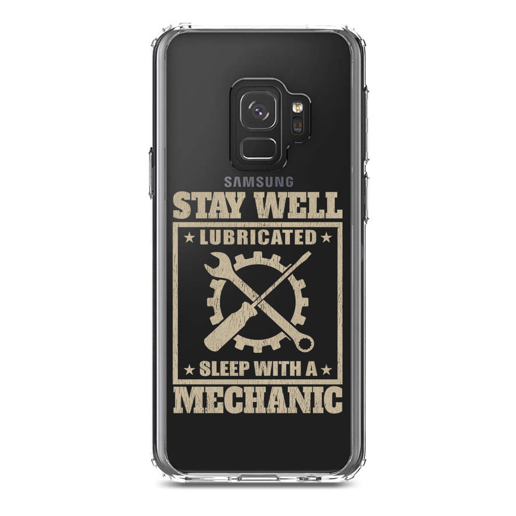 Stay Well Lubricated Sleep With a Mechanic Clear Shockproof iPhone Case, view 19