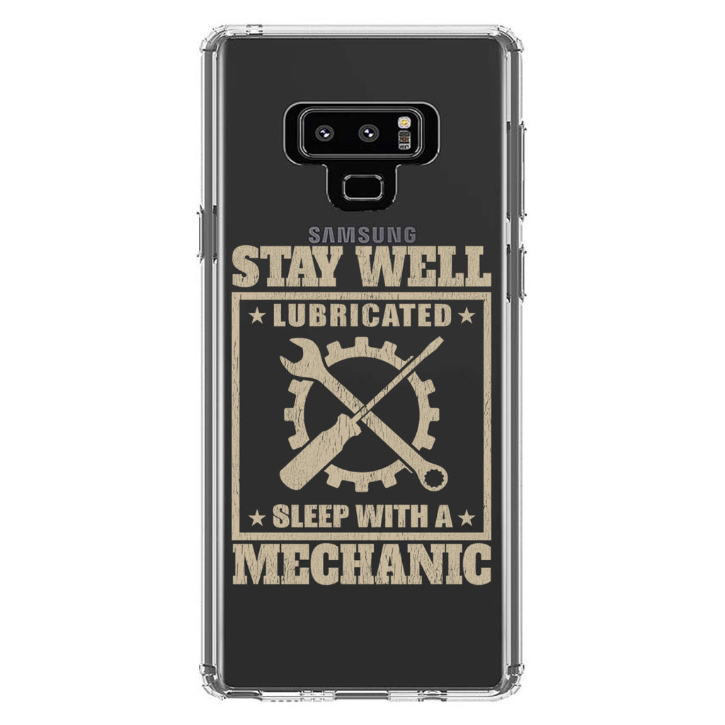 Stay Well Lubricated Sleep With a Mechanic Clear Shockproof iPhone Case, view 11