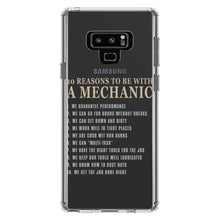 DistinctInk® Clear Shockproof Hybrid Case for Apple iPhone / Samsung Galaxy / Google Pixel - 10 Reasons to Be With a Mechanic