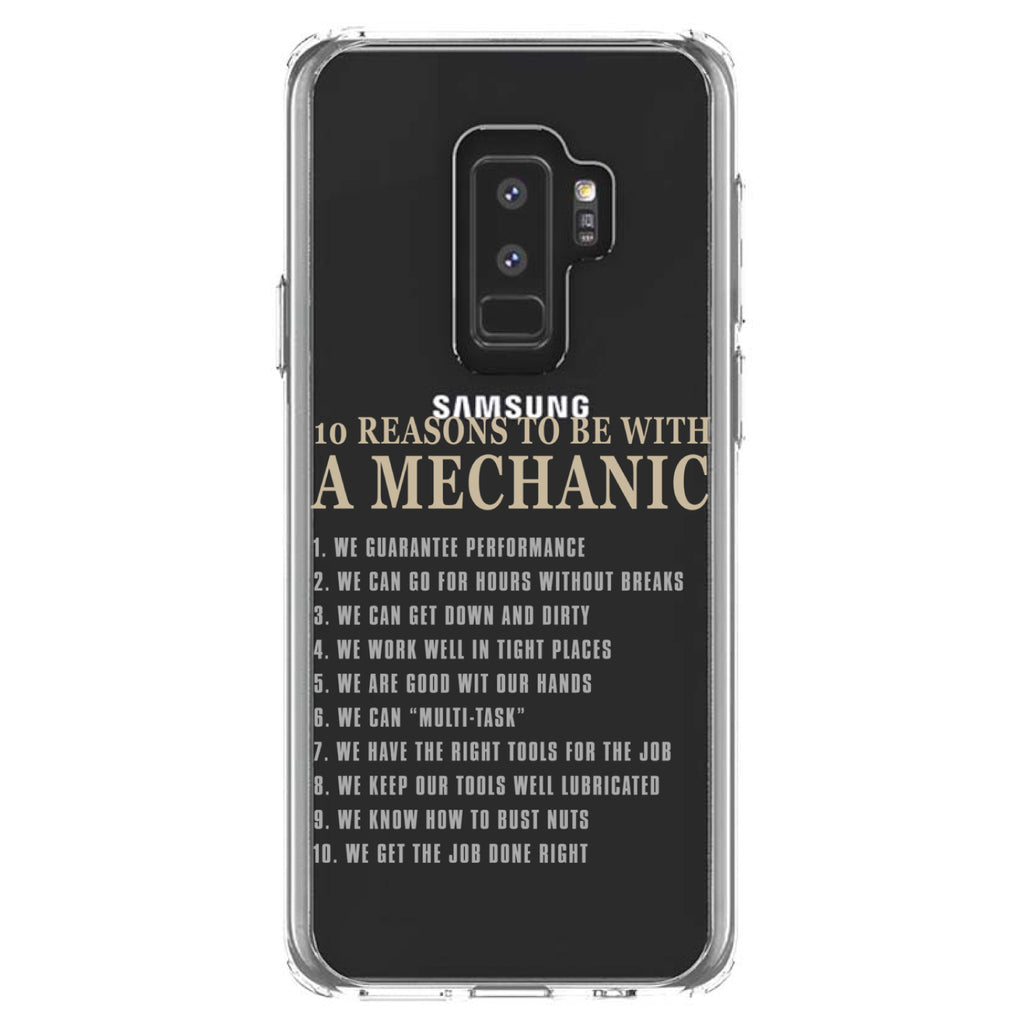 10 Reasons to Be With a Mechanic Clear Shockproof iPhone Case, view 20
