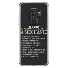 DistinctInk® Clear Shockproof Hybrid Case for Apple iPhone / Samsung Galaxy / Google Pixel - 10 Reasons to Be With a Mechanic