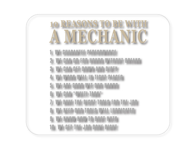 DistinctInk Custom Foam Rubber Mouse Pad - 1/4