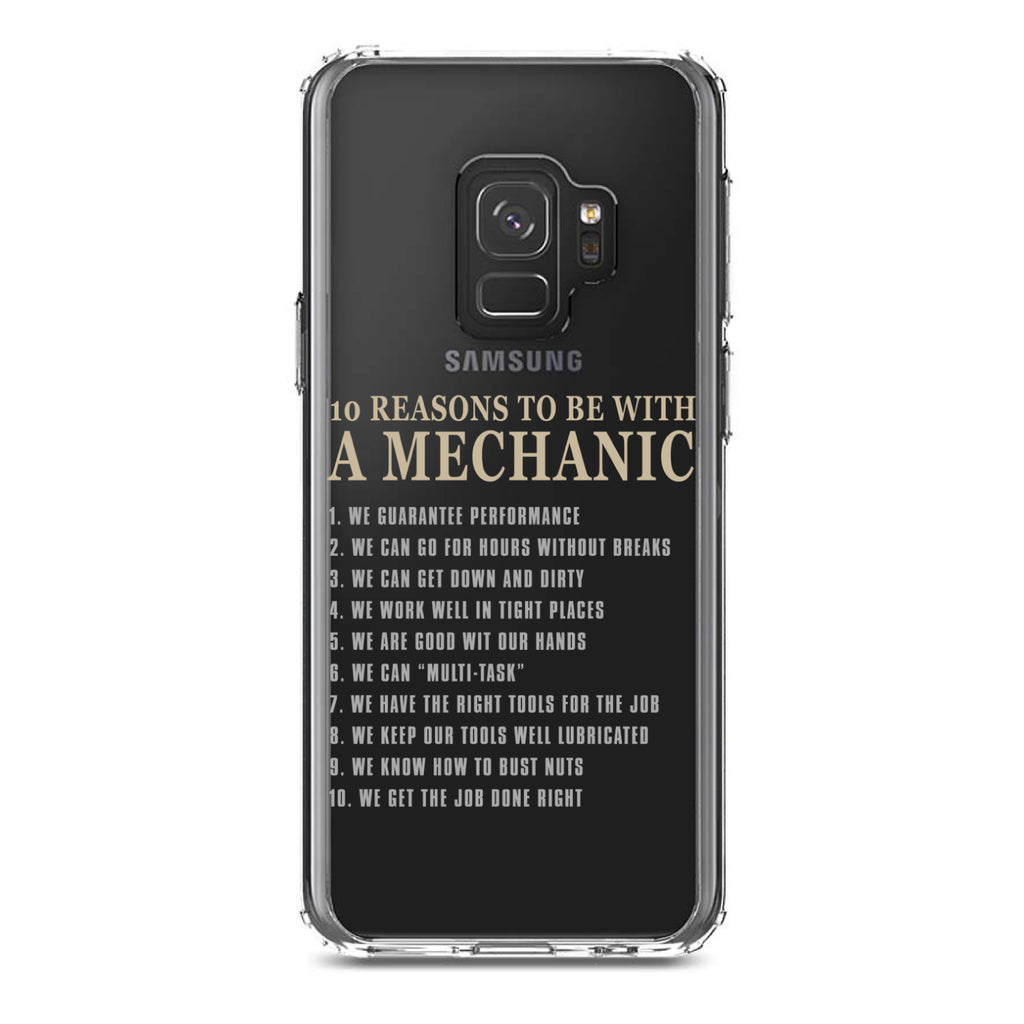 10 Reasons to Be With a Mechanic Clear Shockproof iPhone Case, view 19