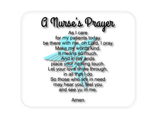 DistinctInk Custom Foam Rubber Mouse Pad - 1/4" Thick - A Nurse's Prayer