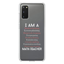 DistinctInk® Clear Shockproof Hybrid Case for Apple iPhone / Samsung Galaxy / Google Pixel - Teacher Student Helping Homework Encourage