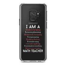DistinctInk® Clear Shockproof Hybrid Case for Apple iPhone / Samsung Galaxy / Google Pixel - Teacher Student Helping Homework Encourage