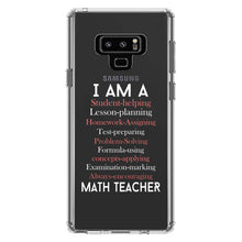 DistinctInk® Clear Shockproof Hybrid Case for Apple iPhone / Samsung Galaxy / Google Pixel - Teacher Student Helping Homework Encourage