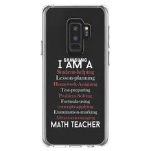 DistinctInk® Clear Shockproof Hybrid Case for Apple iPhone / Samsung Galaxy / Google Pixel - Teacher Student Helping Homework Encourage
