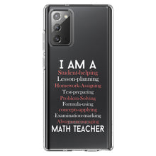 DistinctInk® Clear Shockproof Hybrid Case for Apple iPhone / Samsung Galaxy / Google Pixel - Teacher Student Helping Homework Encourage