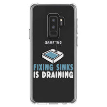 DistinctInk® Clear Shockproof Hybrid Case for Apple iPhone / Samsung Galaxy / Google Pixel - Fixing Sinks is Draining - Plumbing