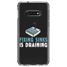 DistinctInk® Clear Shockproof Hybrid Case for Apple iPhone / Samsung Galaxy / Google Pixel - Fixing Sinks is Draining - Plumbing