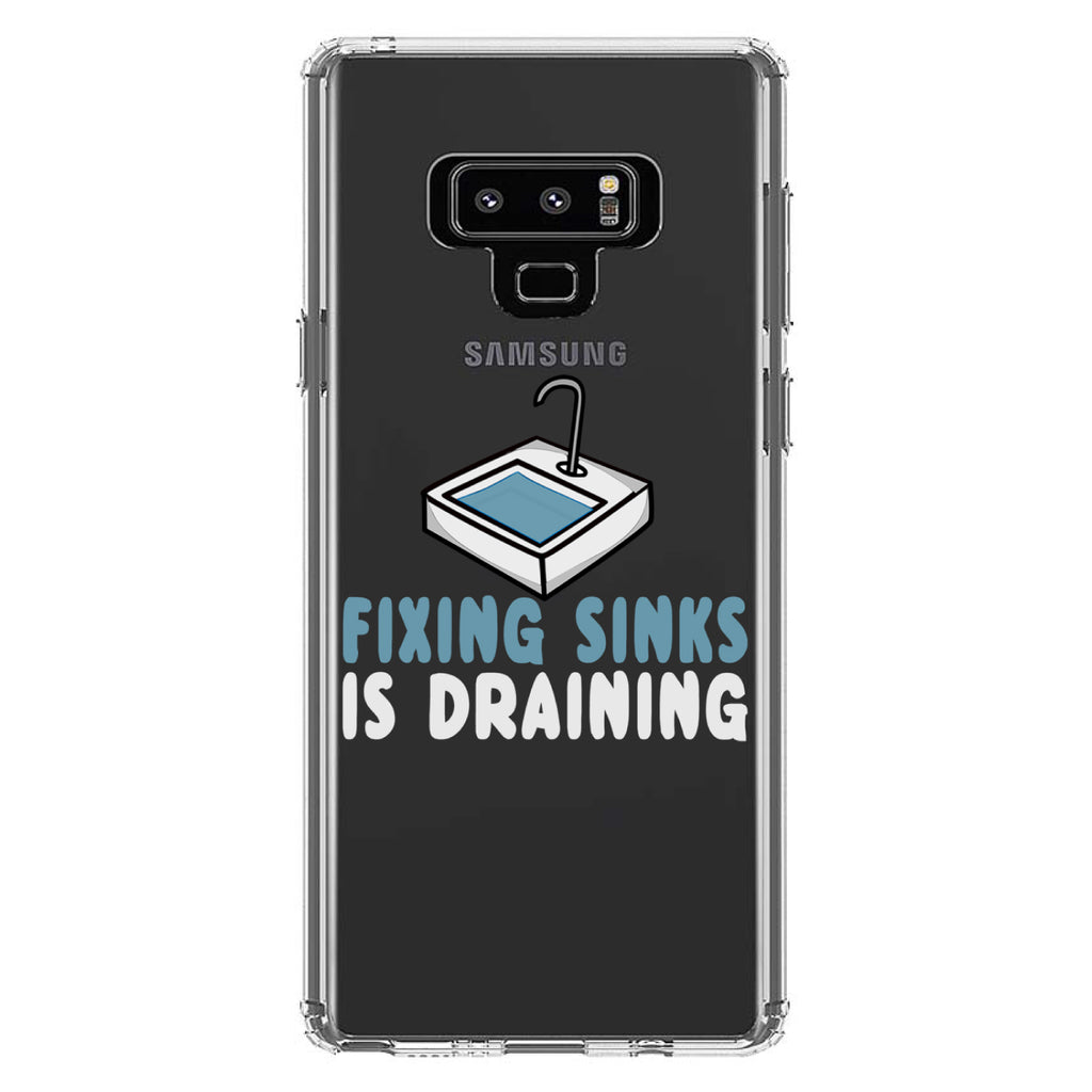 Fixing Sinks is Draining, Plumbing Clear Shockproof iPhone Case, view 11