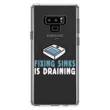 DistinctInk® Clear Shockproof Hybrid Case for Apple iPhone / Samsung Galaxy / Google Pixel - Fixing Sinks is Draining - Plumbing
