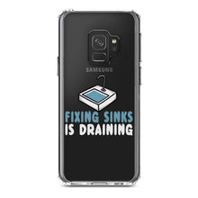 DistinctInk® Clear Shockproof Hybrid Case for Apple iPhone / Samsung Galaxy / Google Pixel - Fixing Sinks is Draining - Plumbing