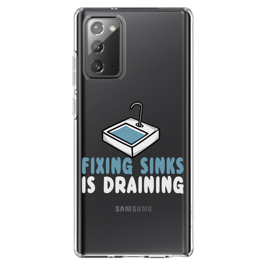 Fixing Sinks is Draining, Plumbing Clear Shockproof iPhone Case, view 7