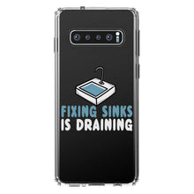 DistinctInk® Clear Shockproof Hybrid Case for Apple iPhone / Samsung Galaxy / Google Pixel - Fixing Sinks is Draining - Plumbing