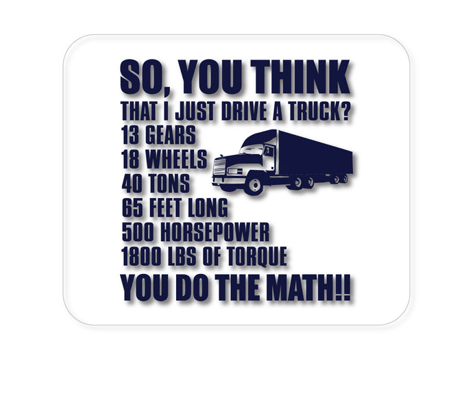 DistinctInk Custom Foam Rubber Mouse Pad - 1/4