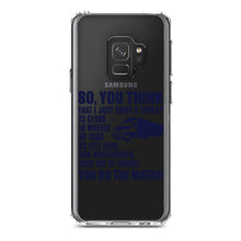 DistinctInk® Clear Shockproof Hybrid Case for Apple iPhone / Samsung Galaxy / Google Pixel - You Think I Just Drive a Truck? Torque Tons