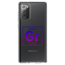 DistinctInk® Clear Shockproof Hybrid Case for Apple iPhone / Samsung Galaxy / Google Pixel - Entrepreneur Grind GR Element