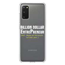 DistinctInk® Clear Shockproof Hybrid Case for Apple iPhone / Samsung Galaxy / Google Pixel - Billion Dollar Entrepreneur