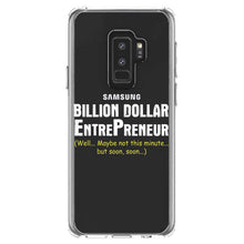 DistinctInk® Clear Shockproof Hybrid Case for Apple iPhone / Samsung Galaxy / Google Pixel - Billion Dollar Entrepreneur
