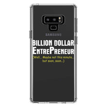 DistinctInk® Clear Shockproof Hybrid Case for Apple iPhone / Samsung Galaxy / Google Pixel - Billion Dollar Entrepreneur