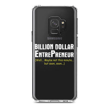 DistinctInk® Clear Shockproof Hybrid Case for Apple iPhone / Samsung Galaxy / Google Pixel - Billion Dollar Entrepreneur
