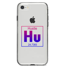 DistinctInk® Clear Shockproof Hybrid Case for Apple iPhone / Samsung Galaxy / Google Pixel - Entrepreneur Hustle Hu Element