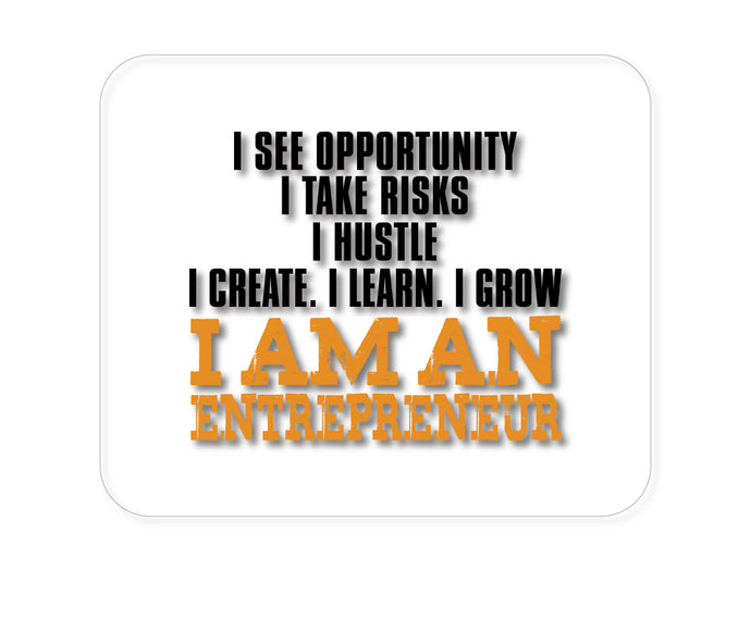 DistinctInk Custom Foam Rubber Mouse Pad - 1/4