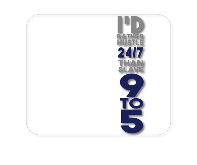 DistinctInk Custom Foam Rubber Mouse Pad - 1/4