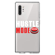 DistinctInk® Clear Shockproof Hybrid Case for Apple iPhone / Samsung Galaxy / Google Pixel - Mode On Button