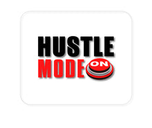 DistinctInk Custom Foam Rubber Mouse Pad - 1/4" Thick - Mode On Button