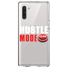 DistinctInk® Clear Shockproof Hybrid Case for Apple iPhone / Samsung Galaxy / Google Pixel - Mode On Button