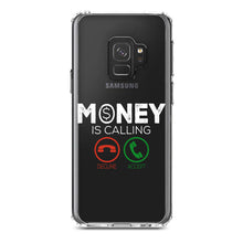 DistinctInk® Clear Shockproof Hybrid Case for Apple iPhone / Samsung Galaxy / Google Pixel - Money Is Calling Decline or Accept
