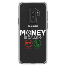 DistinctInk® Clear Shockproof Hybrid Case for Apple iPhone / Samsung Galaxy / Google Pixel - Money Is Calling Decline or Accept
