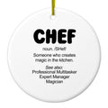 Magic in the Kitchen Ceramic Ornament