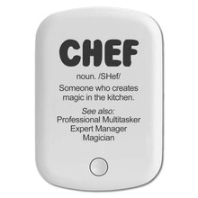 DistinctInk Magnetic Battery Pack, Wireless Portable Charger with USB-C Cable, Compatible with MagSafe iPhone 14 / 13 / 12 Series - Chef Definition - Magic in the Kitchen