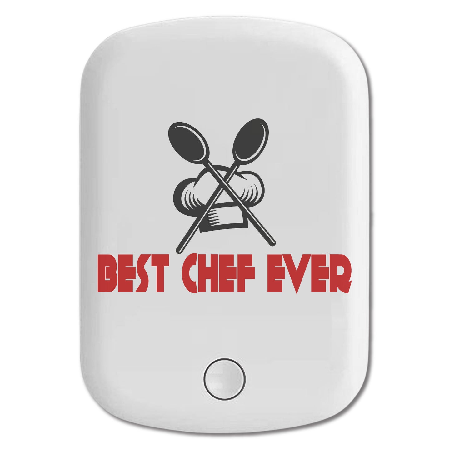 DistinctInk Magnetic Battery Pack, Wireless Portable Charger with USB-C Cable, Compatible with MagSafe iPhone 14 / 13 / 12 Series - Best Chef Ever