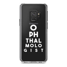 DistinctInk® Clear Shockproof Hybrid Case for Apple iPhone / Samsung Galaxy / Google Pixel - Ophthalmologist Eye Chart
