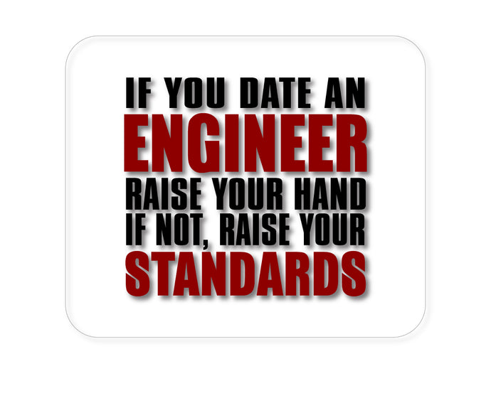 DistinctInk Custom Foam Rubber Mouse Pad - 1/4