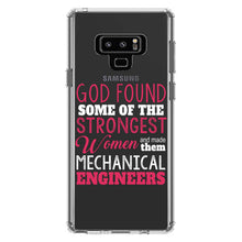 DistinctInk® Clear Shockproof Hybrid Case for Apple iPhone / Samsung Galaxy / Google Pixel - Strongest Women are Mechanical Engineers